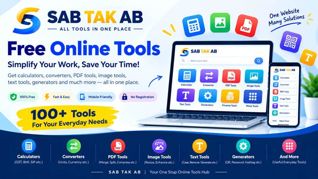 ALL I ONE TOOL SAB TAK AB BANNER